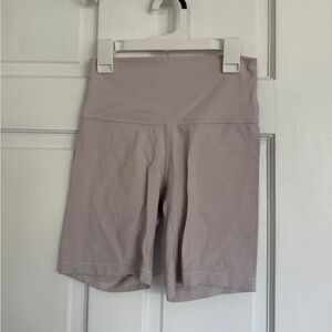 Aritzia Light Pink Bike Shorts
